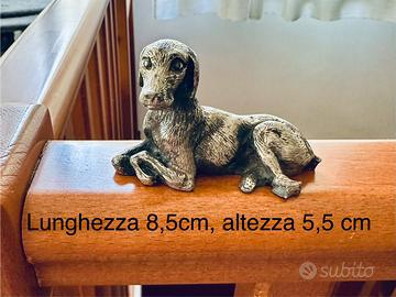 Piccola scultura in peltro - vintage