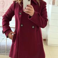 Cappotto bordeaux Motivi