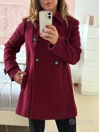 Cappotto bordeaux Motivi