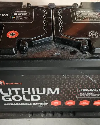batteria mecatronic 100A camper