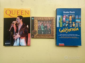 Libri "Queen" e "Guide Rock California"