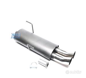 SILENZIATORE DI SCARICO PER PEUGEOT 206 09 1998- x