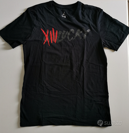 T-shirt Jordan AJ 13 Unlucky tg M