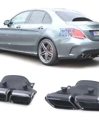 TERMINALI SCARICO MERCEDES CLASSE C W205 14-18 LOO