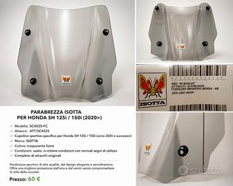 Cupolino ISOTTA SC4525-FC Honda SH 125/150 2020+