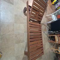 Lettino prendisole legno