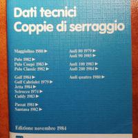 Manuale da officina auto Volkswagen epoca a. '80