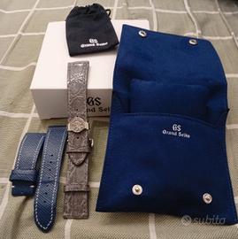Grand Seiko Cinturino 23 mm più Custodia viaggio 