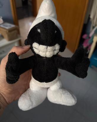 Rarissimo peluche Puffo nero
