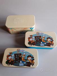 3 scatole in latta Mulino Bianco