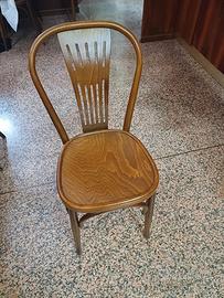 Sedia Thonet color noce 50 pezzi