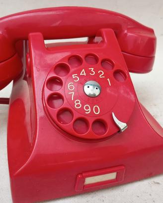 telefono Fatme Roma vintage rosso