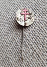 Spilla Fascista Giornata Due 2 Croci Tubercolosi