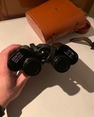 Binocolo vintage Zenith 12x50 CUSTODIA ORIGINALE