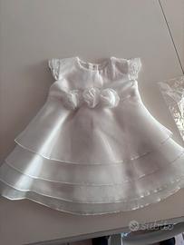 Vestito battesimo bimba 6 mesi Chicco