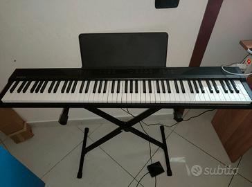 Pianoforte digitale 88 tasti con supporto