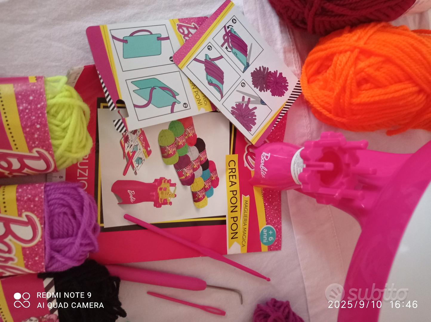 Knitwear Magica Maglieria Di Barbie Magica Macchina Della Lana Di