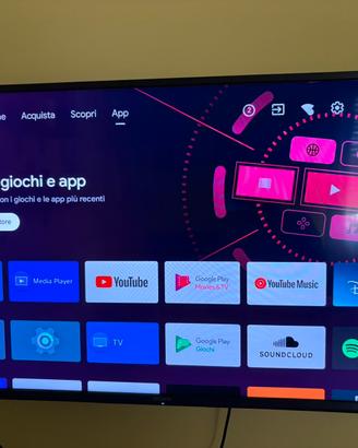 Sony Bravia 43” Led 4k