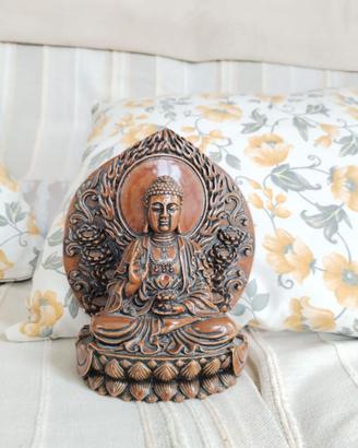 Statuetta Buddha in resina - Buddha della serenità