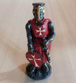 Statuetta Cavaliere Crociato/Maltese in Resina 