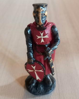 Statuetta Cavaliere Crociato/Maltese in Resina 