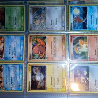 Lotto carte Pokemon - Ex rosso fuoco e verde fogli