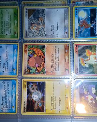 Lotto carte Pokemon - Ex rosso fuoco e verde fogli
