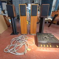 Sistema audio: composto da speaker e amplificatore