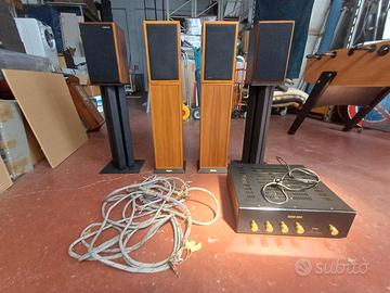 Sistema audio: composto da speaker e amplificatore