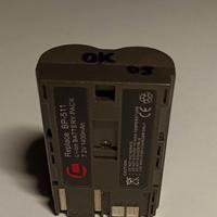 BATTERIA BP-511 PER CANON EOS 10D, 30D, 40D, 50D 