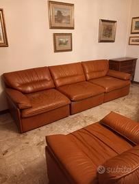 Divano e poltrone in pelle