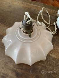 Antico lampadario saliscendi