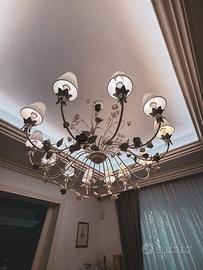 Lampadario 12 bracci