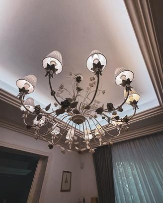 Lampadario 12 bracci