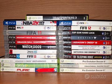 Giochi PS4, PS3 e Xbox 360 - Vari Titoli Originali