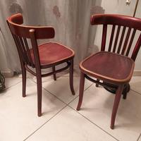 THONET coppia sedie.