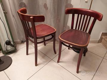 THONET coppia sedie.