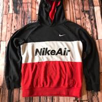 🔥Felpa Nike vintage tricolore Bianca Nera E Rossa