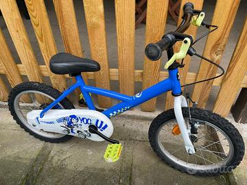 Bicicletta bimbo Btwin 4-6 anni