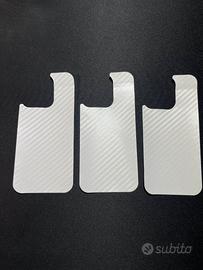 Pellicola Posteriore iPhone 15 Pro Carbonio