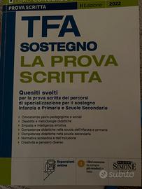 Libro TFA SOSTEGNO LA PROVA SCRITTA