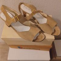 sandali in camoscio n 38 