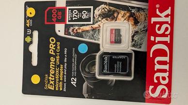 micro SDHC Sandisk Extreme 400gb