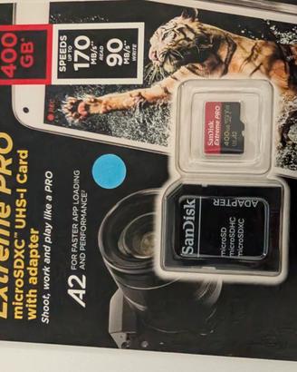 micro SDHC Sandisk Extreme 400gb