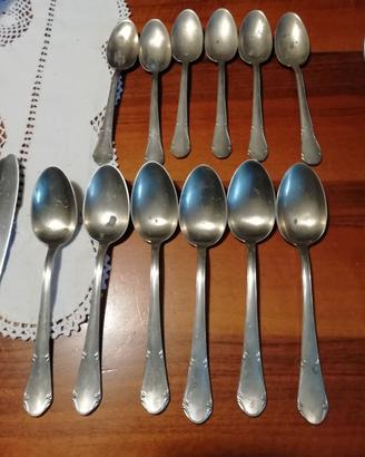 Posate alpacca anni 60