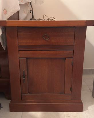 Comodino in Legno Nazionale - Stile Arte Povera