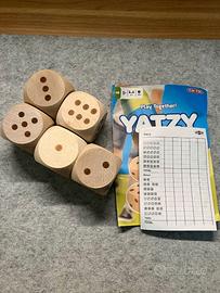 Yahtzee/Tactic XL Yatzy gioco dadi