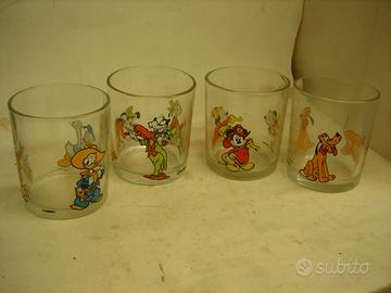 NUTELLA 4 BICCHIERI CON PERSONAGGI WALT DISNEY ( 2