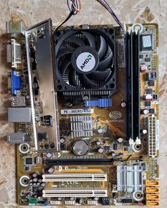 SCHEDA MADRE AM2 SAPPHIRE PE-AM2RS740G2 CPU 2Gb