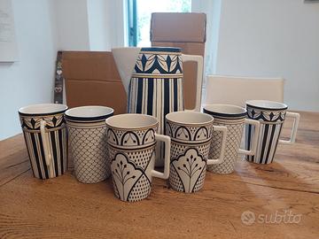 set da tè con caraffa Madeira